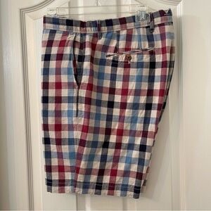 Gap Shorts - Burgandy/Blue/Tan.  Mens: 33.